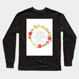 To laugh often and much Long Sleeve T-Shirt